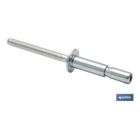 REMACHE ACERO ESTRUCTURAL 6,4 X 14 MM