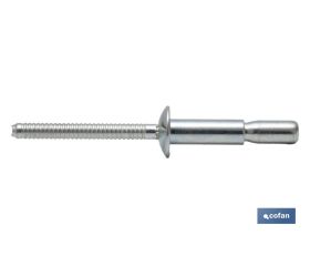 REMACHE ACERO ESTRUCTURAL 6,4 X 14 MM