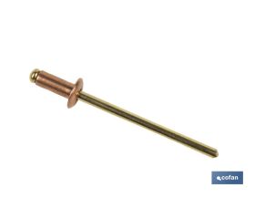 REMACHE COBRE-BRONCE 4 X 8 MM