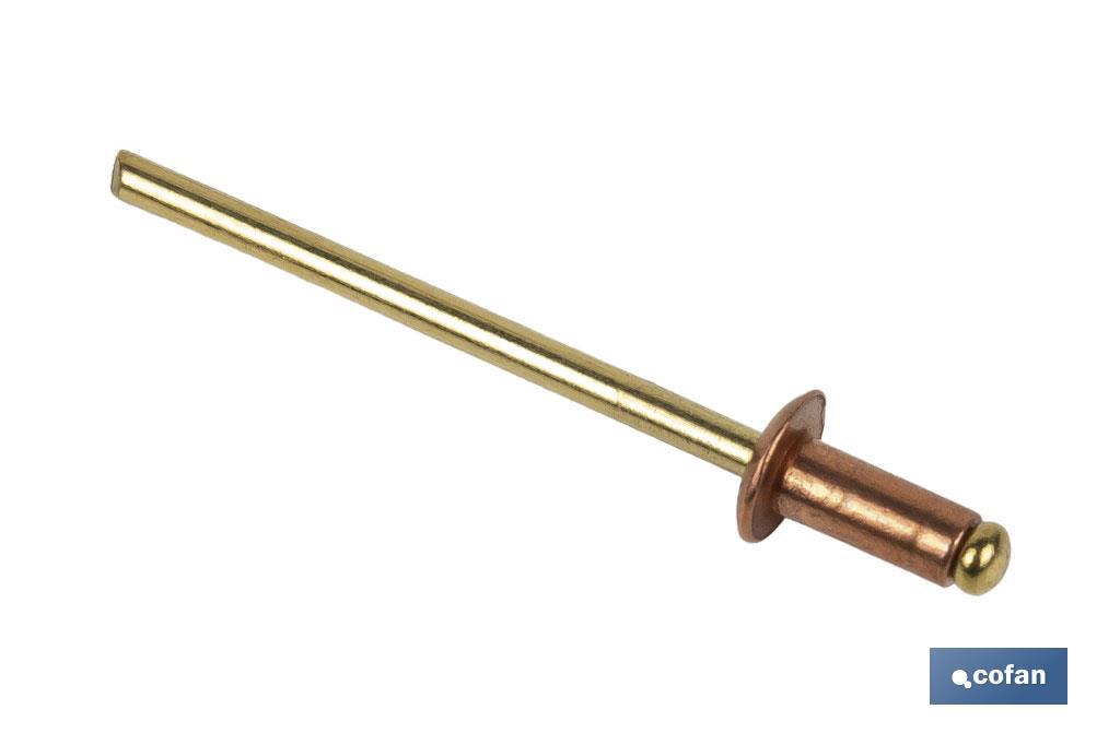 REMACHE COBRE-BRONCE 4 X 6 MM