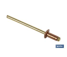 REMACHE COBRE-BRONCE 4 X 8 MM