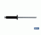 REMACHE DE FLOR NEGRO 4 X 16 MM