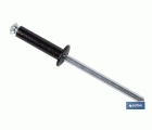 REMACHE DE FLOR NEGRO 4 X 16 MM