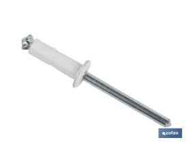 REMACHE DE FLOR BLANCO 4 X 20 MM