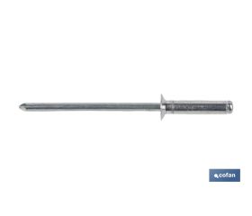 REMACHE ALUM. STAND. AVELLANADO 4 X 18 MM