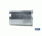 Tuercas Remachables Acero Cabeza Reducida Ranurada