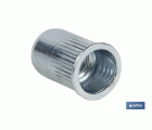TUERCAS REMACHABLES RANURADAS CABEZA REDUCIDA ACERO M4