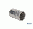 TUERCAS REMACHABLES RANURADAS CABEZA REDUCIDA INOX A-2 M3
