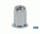 Tuercas Remachables Acero Cabeza Ancha Hexagonal