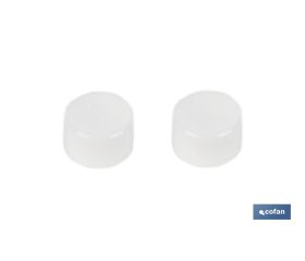 SET DE 2 PCS. PARA SANITARIO WC TACO LARGO 6 X 80 MM INOX.
