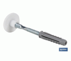 SET DE 2 PCS. PARA LAVABO 8 X 100 MM TUERCA DE HIERRO