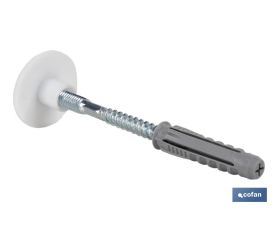 SET DE 2 PCS. PARA LAVABO 10 X 120 MM TUERCA DE HIERRO