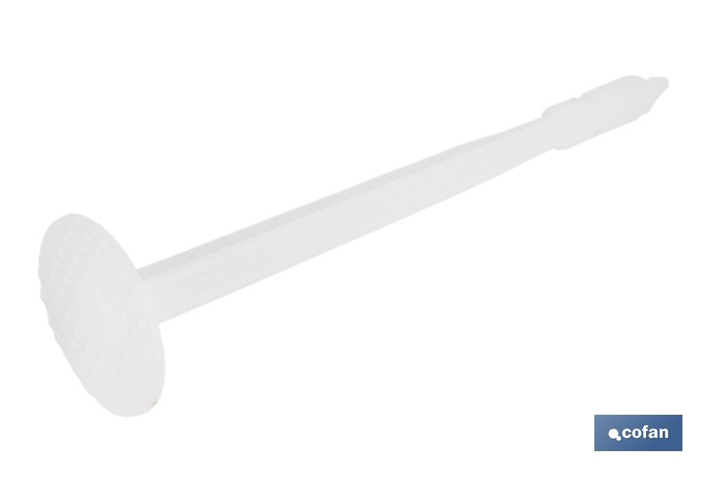 TACO FIJACIÓN PANELES AISLANTES SIN CLAVO 8 X 100 MM