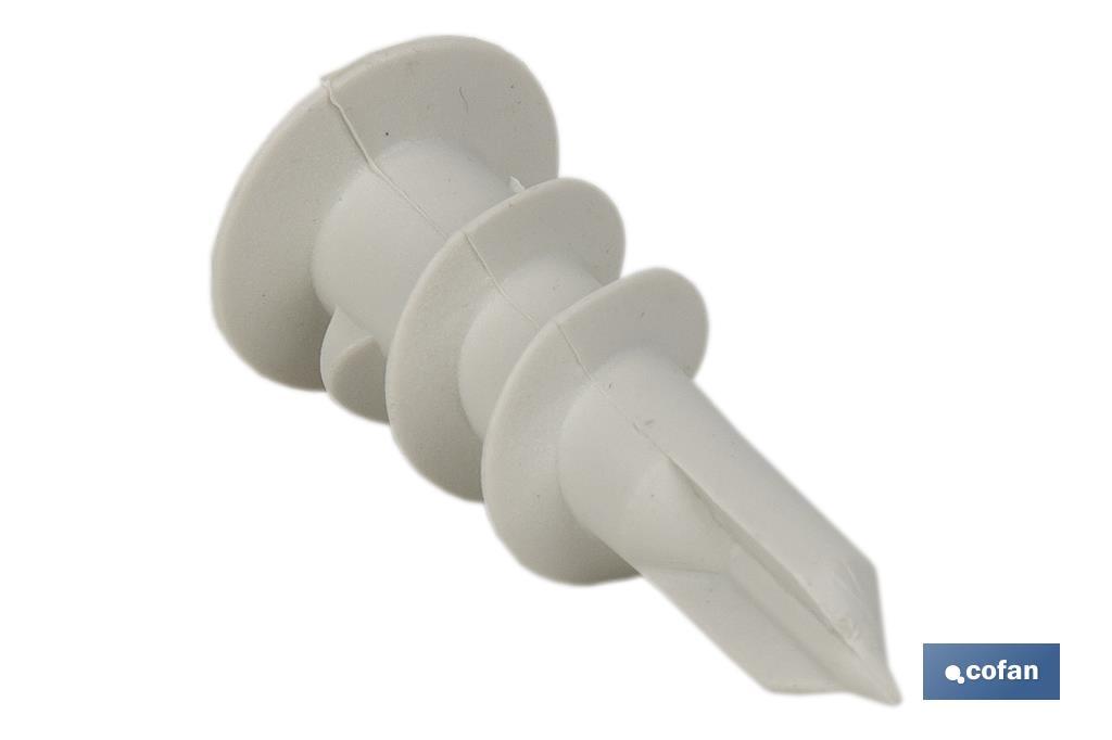 TACO NYLON 15X33 PARA PLACAS