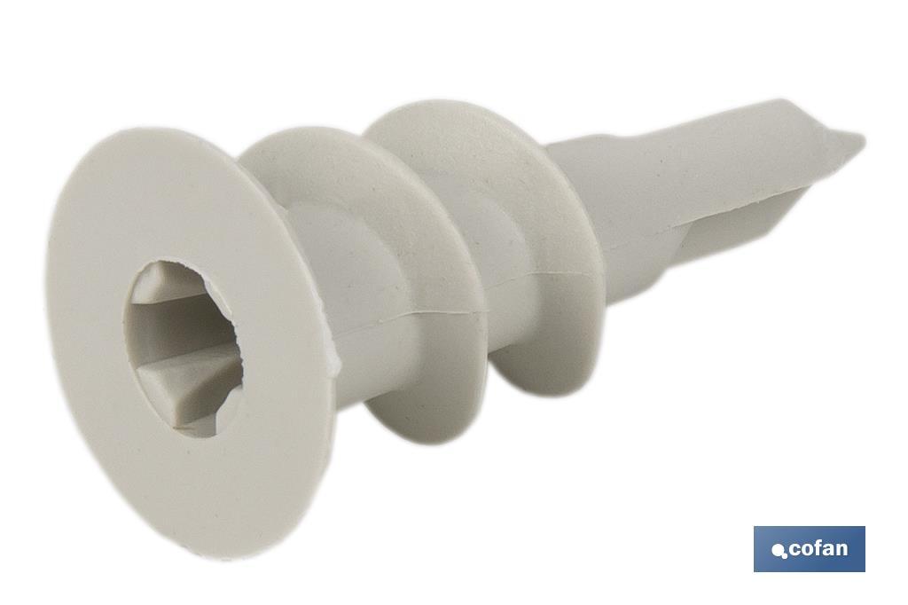 TACO NYLON 15X33 PARA PLACAS