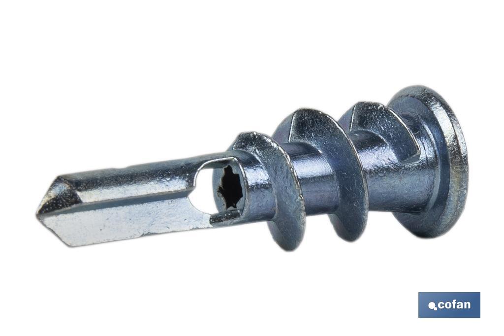 TACO ZAMAK 13X37 PARA PLACAS