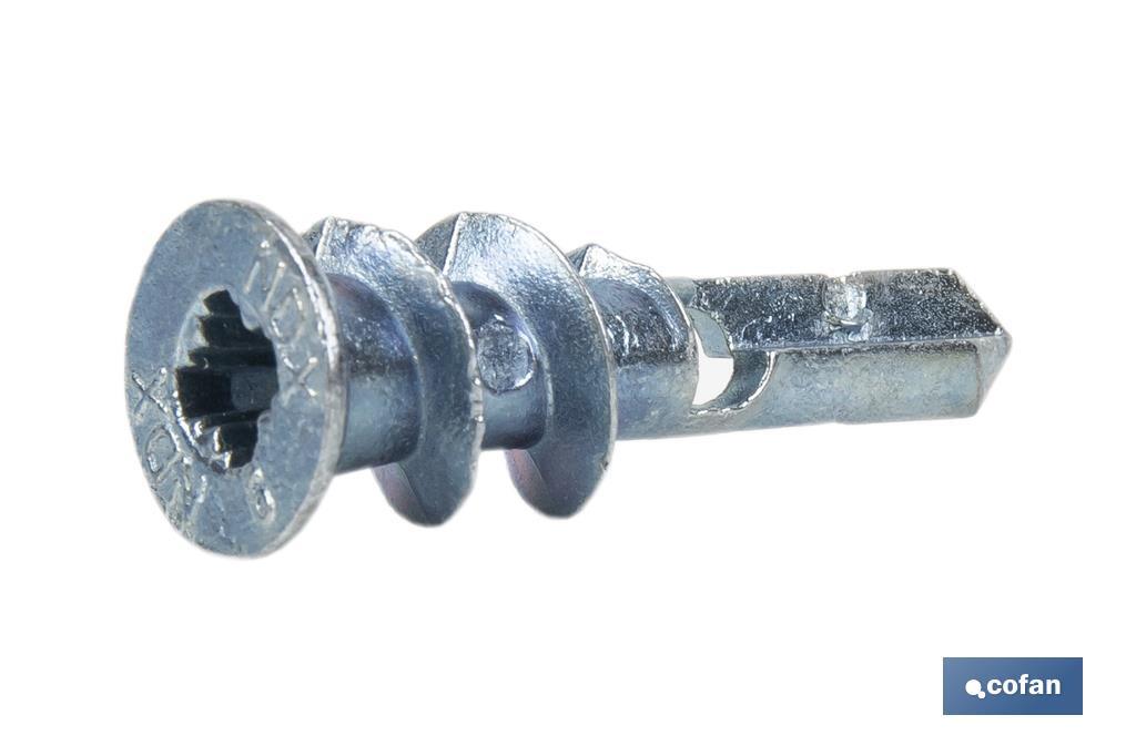 TACO ZAMAK 13X37 PARA PLACAS