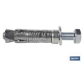 ANCLAJE ZAMAK HPM M-10x70 CON TORNILLO 8.8