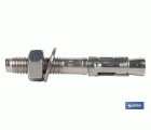 Taco macho de anclaje MTC | Acero inoxidable | Medidas desde  M-6 hasta M-16 mm