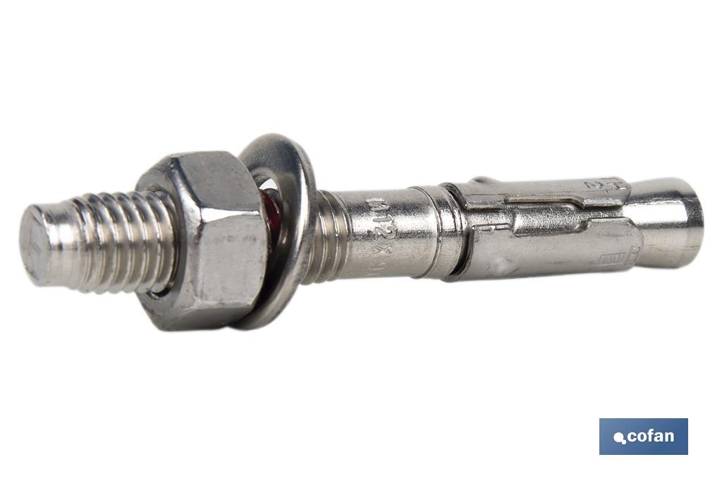 TACO ANCLAJE MTC  M 6X120  INOX