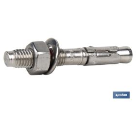 TACO ANCLAJE MTC  M 10x120  INOX