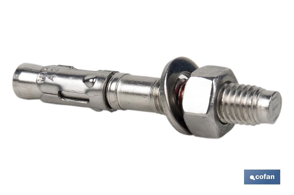 TACO ANCLAJE MTC  M 6X120  INOX