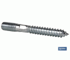 ESPARRAGO DOBLE ROSCA CINCADO HUELLA TORX M6X40