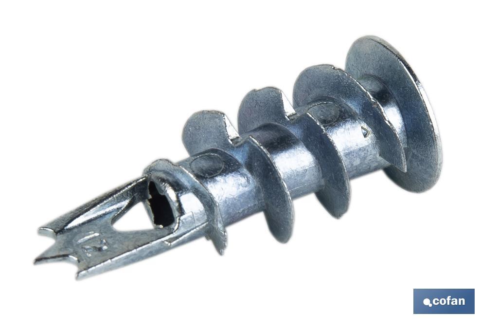 TACO ZAMAK 13X32 PARA PLACAS C/TORNILLO 4,2X32