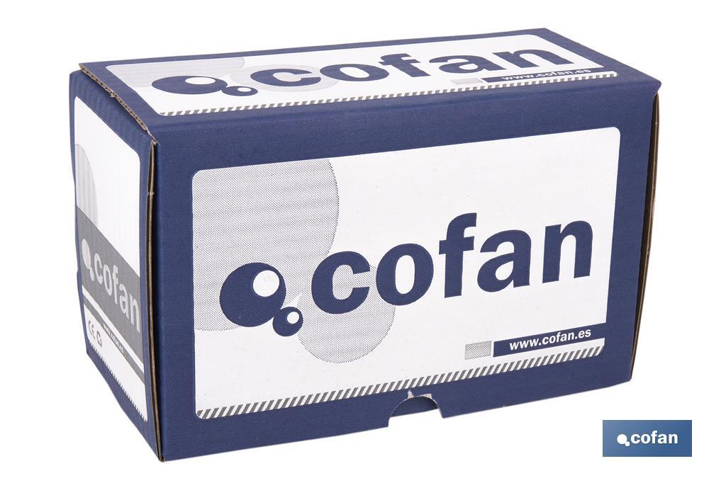 ANCLAJE METÁLICO PARA MATERIALES HUECOS MÁX. 22 MM TORNILLO M4 X 41 MM Ø8 MM