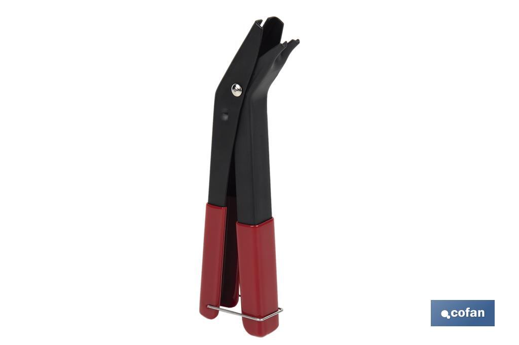 PINZA DE FIJACIÓN PARA ANCLAJE METÁLICO EN MATERIALES HUECOS