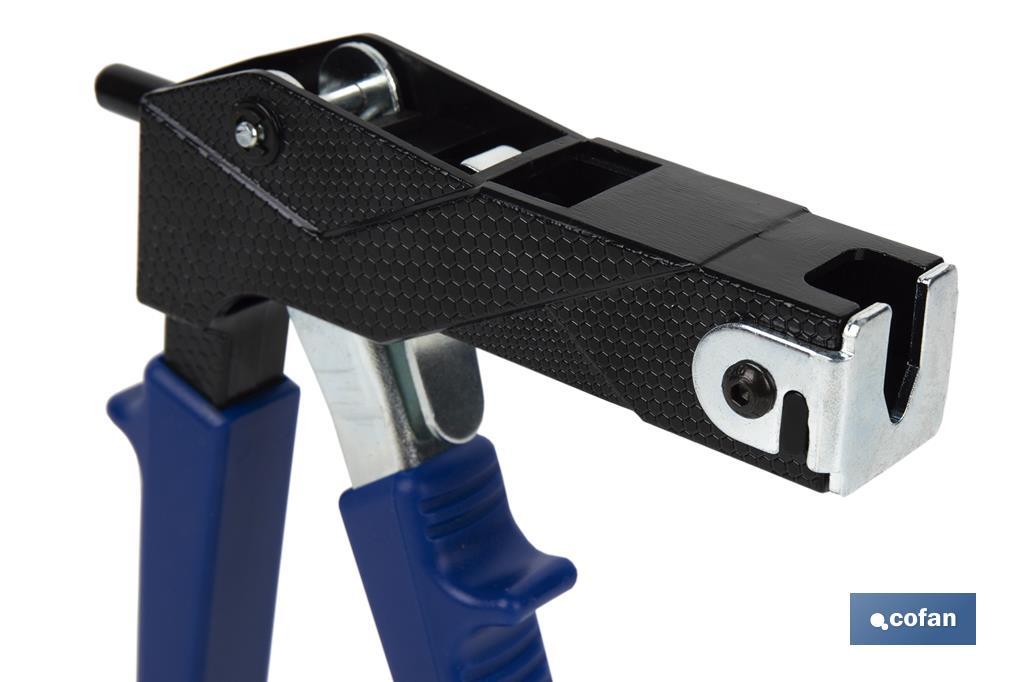 PISTOLA DE FIJACIÓN PARA ANCLAJE METÁLICO EN MATERIALES HUECOS