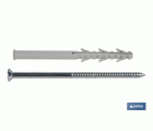 TACO LARGO DE GOLPE CON TORNILLO TORX Ø10 X 160 MM