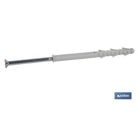 TACO LARGO DE GOLPE CON TORNILLO TORX Ø10 X 160 MM