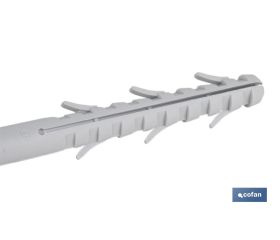 TACO LARGO DE GOLPE CON TORNILLO HEXAGONAL Ø10 X 100 MM