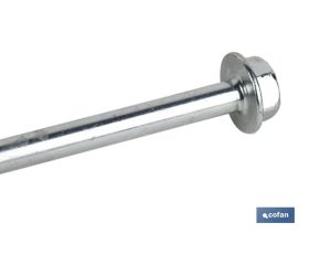 TACO LARGO DE GOLPE CON TORNILLO HEXAGONAL Ø10 X 160 MM