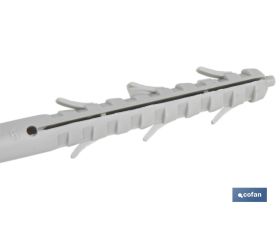 TACO LARGO DE GOLPE CON TORNILLO HEXAGONAL Ø10 X 160 MM