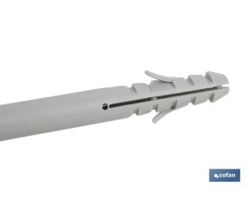 TACO LARGO DE GOLPE CON TORNILLO POZIDRIVE Ø10 X 135 MM