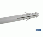 TACO LARGO DE GOLPE CON TORNILLO POZIDRIVE Ø10 X 160 MM