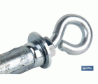ANCLAJE ZAMAK HPM M6 X 45 CON ARGOLLA