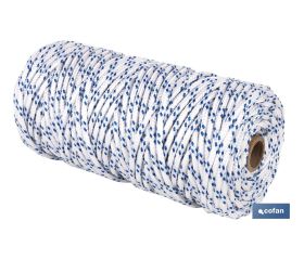 CUERDA TRENZADA POLI 6MM 100 MTS