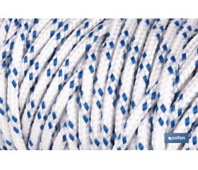 CUERDA TRENZADA POLI 6MM 100 MTS