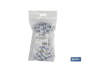 MADEJA CUERDA TRENZADA POLI 10MM 10M NEGRO