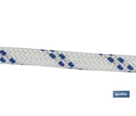 MADEJA CUERDA TRENZADA POLI 6MM 10M BLANCO