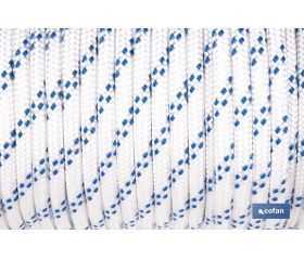 CUERDA TRENZADA POLI 8MM 50 MTS