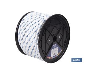 CUERDA TRENZADA POLI 12MM 50 MTS