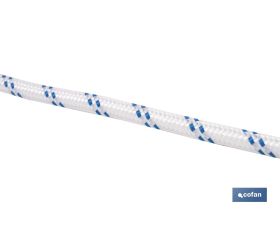 CUERDA TRENZADA POLI 12MM 50 MTS