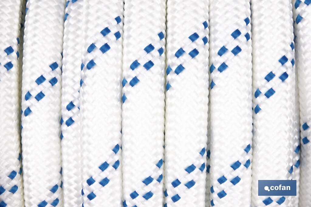 CUERDA TRENZADA POLI 16MM 25 MTS