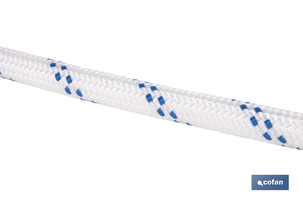 CUERDA TRENZADA POLI 16MM 25 MTS