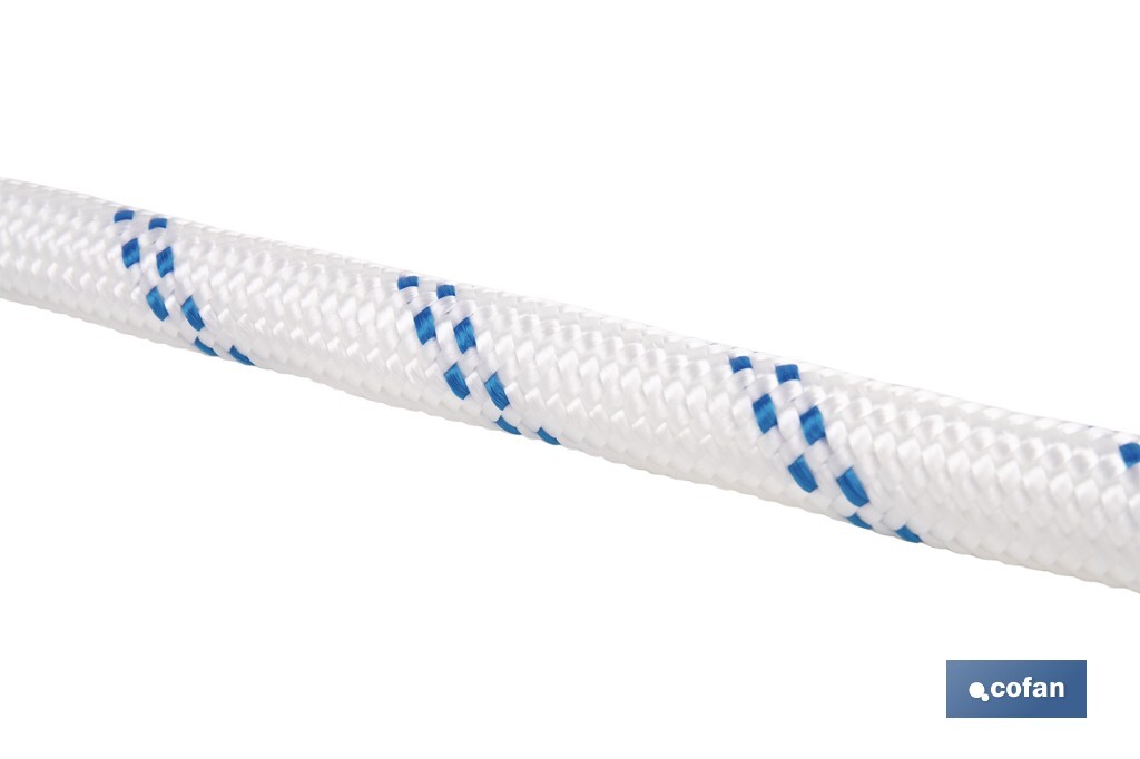 CUERDA TRENZADA POLI 18MM 20 MTS