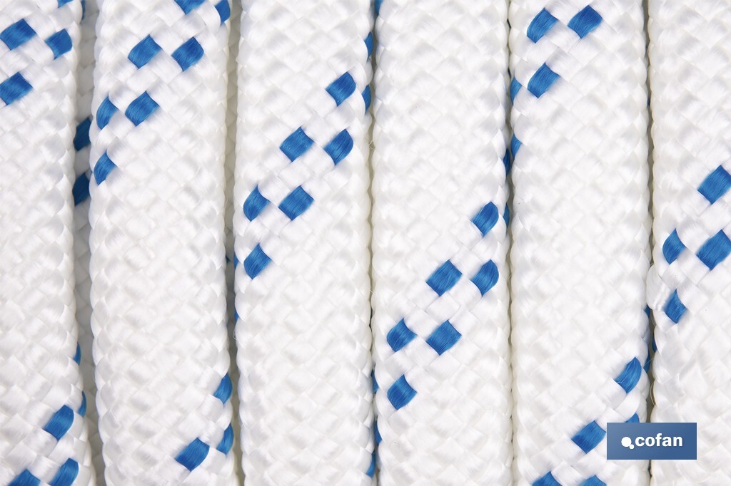 CUERDA TRENZADA POLI 20MM 15 MTS